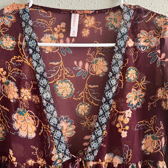 ❤️ Peplum Kimono top - Picture 3 of 5